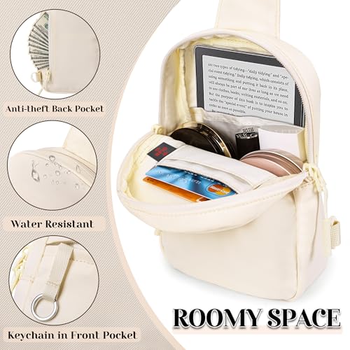 Small RFID Crossbody Bags for Women, Anti Theft Travel Mini Sling Bag RFID Blocking Chest Bag3