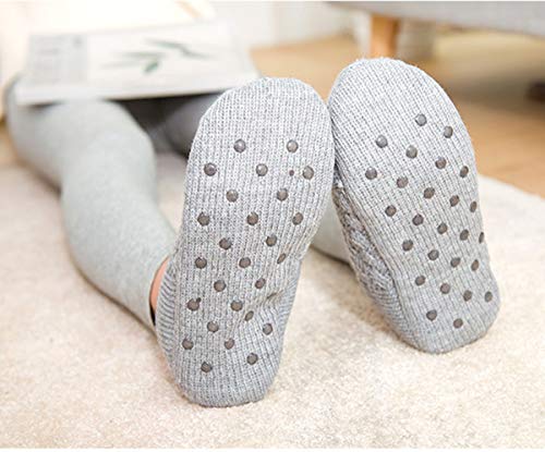 Image of Women's Slipper Socks Low Cut With Grippers, Thick Super Soft Indoor Socks Non-slip Slipper Shoes