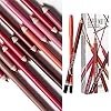 Wismee-12-Colors-Lip-Liner-Professional-Matte-Lip-Liner-Pencil-Set-with-Sharpener-Waterproof-Long-Lasting-Smooth-Natural-Filler-Contour-Shaping-Lip-Makeup-for-Woman-Soft-Lip-Liner-Pen-Makeup-Cosmetic Wismee 12 Colors Lip Liner Professional Matte Lip Liner Pencil Set with Sharpener Waterproof Long Lasting Smooth Natural Filler Contour Shaping Lip Makeup for Woman Soft Lip Liner Pen Makeup Cosmetic