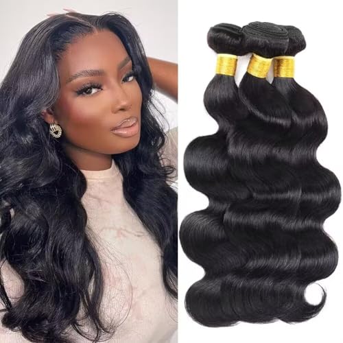 12A Human Hair Bundles 14 16 18 Inch Body Wave...