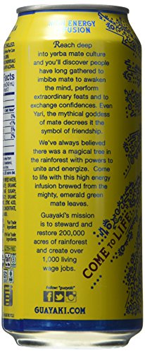 Organic Yerba Mate, Bluephoria, 16 Fl Oz (Pack Of 12) #TOP1