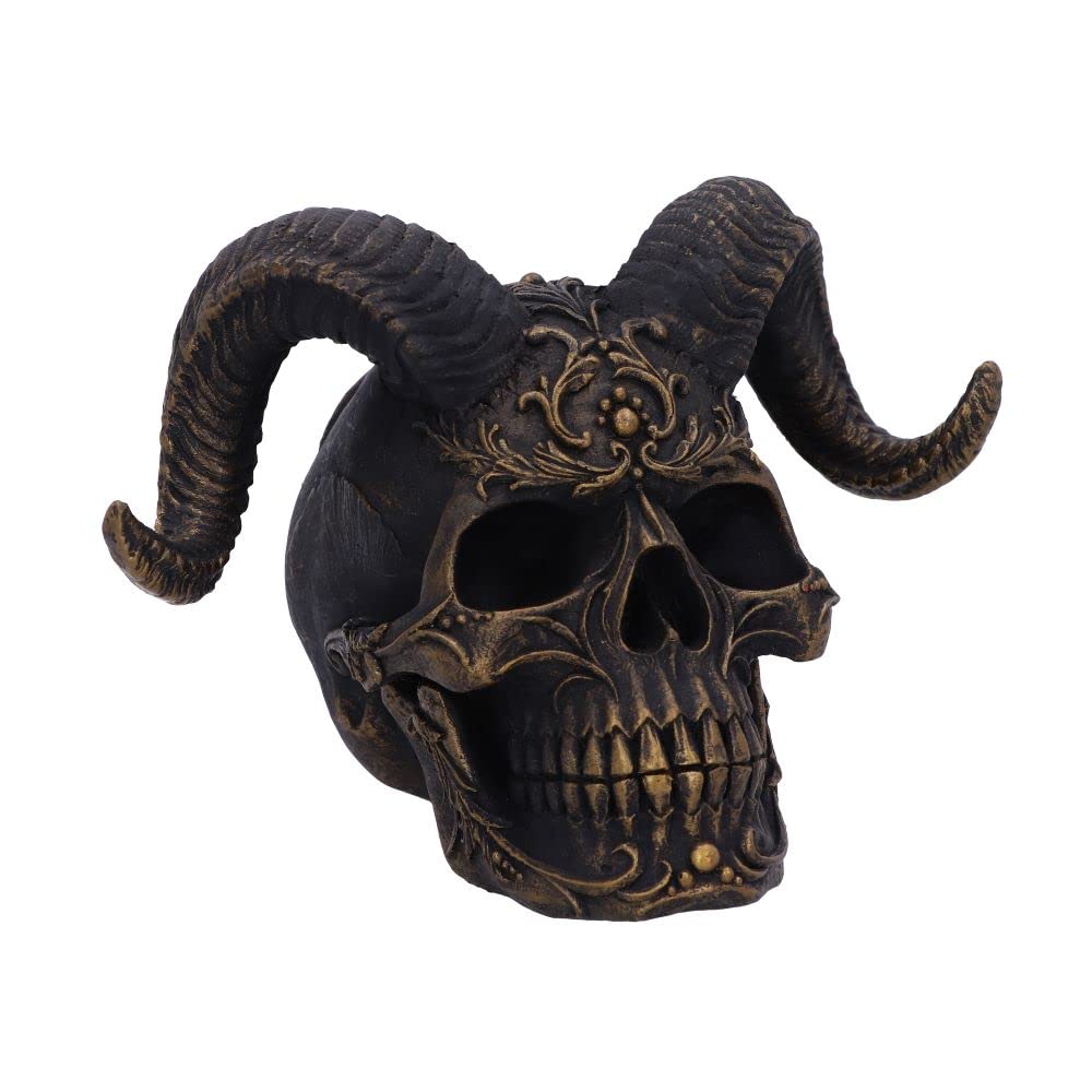 Nemesis Now Diabolus Skull, Black, 18cm