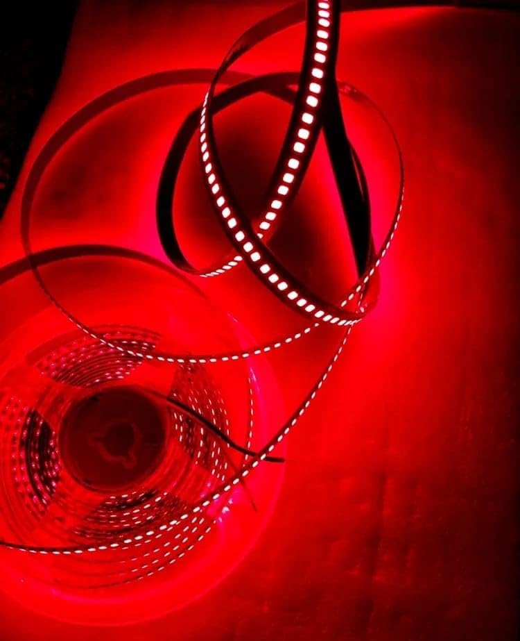 jainnext Led Profile Strip Light For Home Decoration, Strips Light For Ceiling, 240 Leds/Mtr, Tape Light, 5 Mtr Led Flexible Strip Light For Bedroom, Kitchen, Cabinet, Wall Decor (Red, 5 Metre) (B0DBQ6C9CD) Amazon Price History, Amazon Price Tracker
