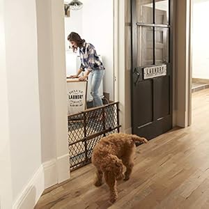 Evenflo Position & Lock Baby Gate, Pressure-Mounted, Farmhouse Collection Evenflo Position Lock Baby Gate Pressure Mounted Farmhouse Collection