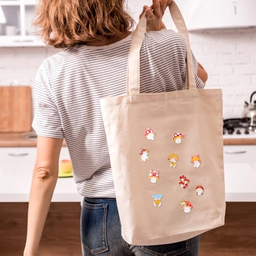 40 Pcs Mushroom Enamel Pins Christams Cute Mushroom Lapel Pins Cartoon Mushroom Gifts Mushroom Lapel Badge for Backpack Jackets Cloths Hats3