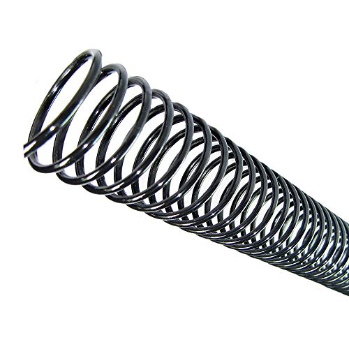 Espiral Para Encadernaçao 20mm Até 120 Folhas Preto 70 Unidades