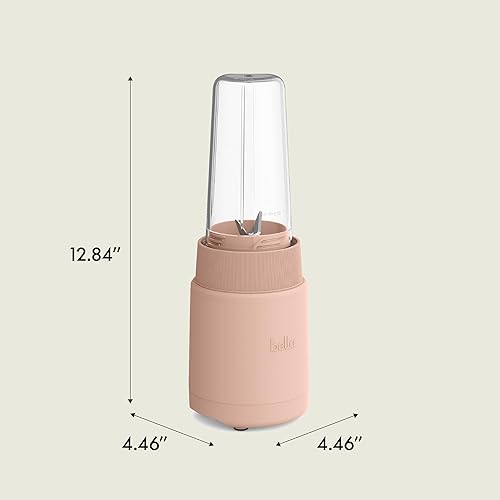 Miniatura 9 de bella 6 licuadoras portátiles Rocket, exprimidor y máquina de batidos, diseño de prensa y giro, piezas aptas para lavavajillas, sin BPA, hoja de