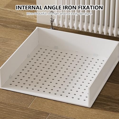 Cache-radiateur avec étagère au design moderne pour solution esthétique - 7