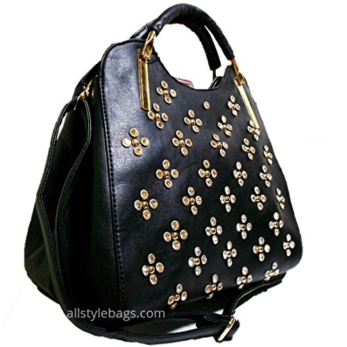 LOEM Designer inspire bling Rhinestone Shoulder bag handbag pebbled purse2