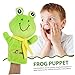 BESTonZON Puppy Frog Plush Hand Puppet para Niño Juguete Interactivo De Muñeco De Peluche Educativo Imagen de BESTonZON Puppy Frog Plush Hand Puppet para Niño Juguete Interactivo De Muñeco De Peluche Educativo