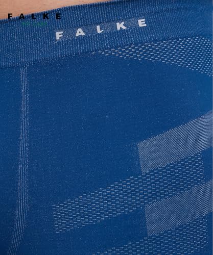 FALKE Herren Baselayer-Unterwäsche Warm M Bx Funktionsmaterial schnelltrocknend 1 Stück, Blau Blue Pond 6598 Trend, S – Ansicht 3