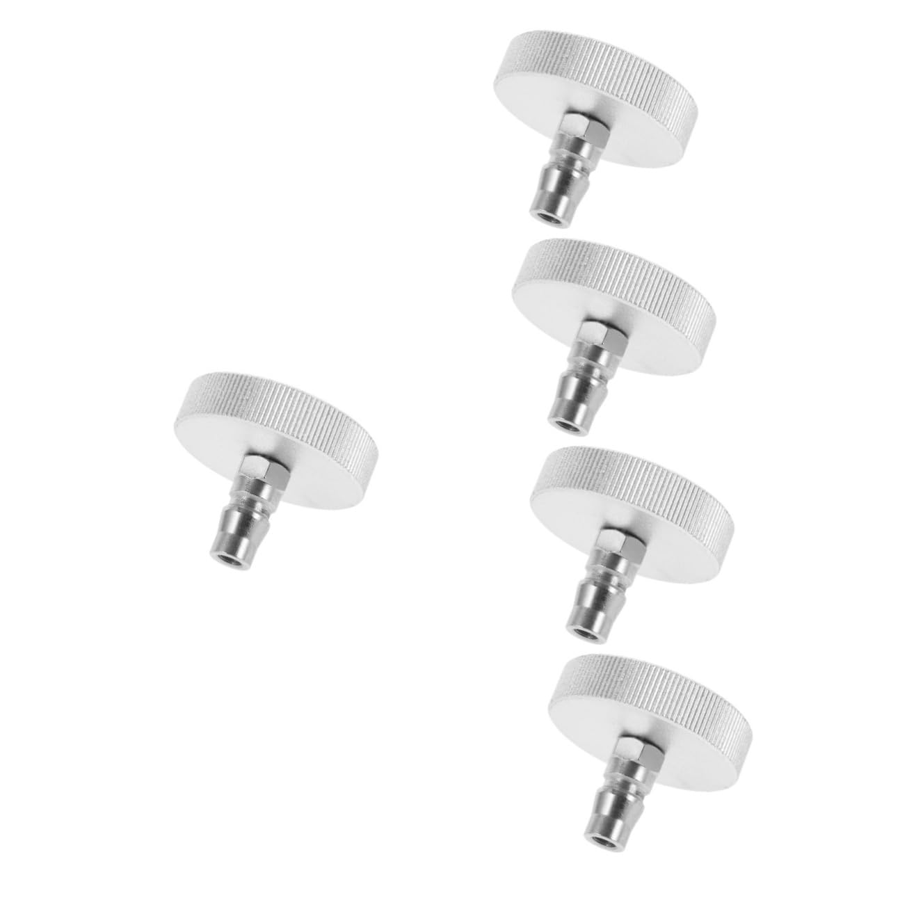 Mobestech 5piezas Adaptador De Purgador De Freno para Cilindro Maestro De Vehículos Herramienta De Cambio De De Frenos Compatible Múltiples y De Usar y