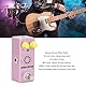 Spring Reverb-Effektpedal, Gitarren-Reverb-Pedal mit LED-Anzeige, Gitarren-Effektpedal aus Aluminiumlegierung, übernehmen Sie den True Bypass-Schalter und Verbessern Sie Ihren
