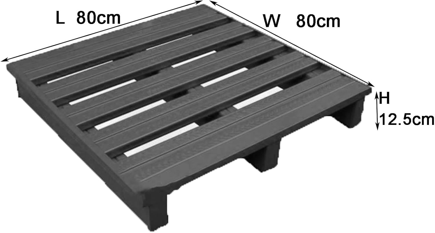 Material nuevo de alta capacidad de carga Plataforma de almacenamiento de acero for palés de gran capacidad de carga for supermercados, plataforma de metal resistente for almacenamiento en sótanos húm