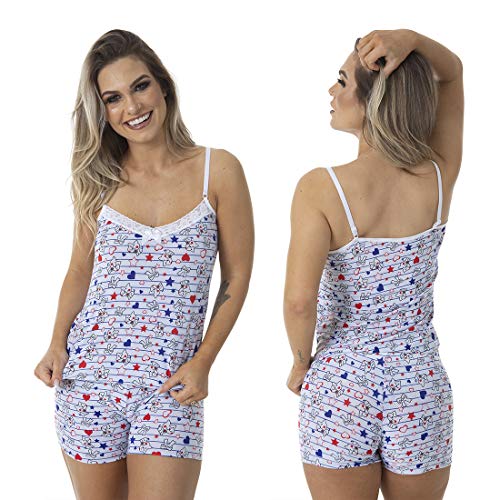 Pijama para Dormir Thais Kit 2