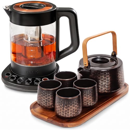 Viante Luxury Tea Set with Electric Kettle