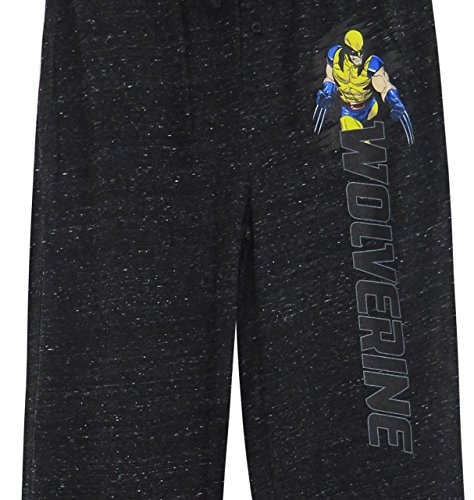 Wolverine Black Snow Heather Pajama Pants- Small2