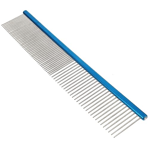 Happyyami Pet Comb Sturdy Dog Grooming Tool Portable Cat Hair Brush Long-lasting Easy to Use