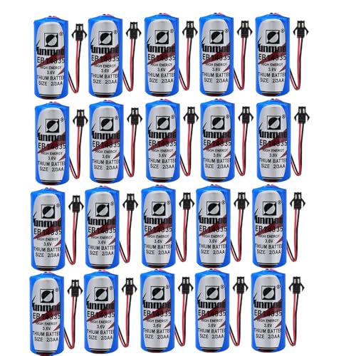 YICUAA�i20����jER14335 1650mAh 3.6V PLC���`�E���o�b�e���[ TL-5955 �ATL-2155 TL-4955 �݊����d�r�i�����v���O)