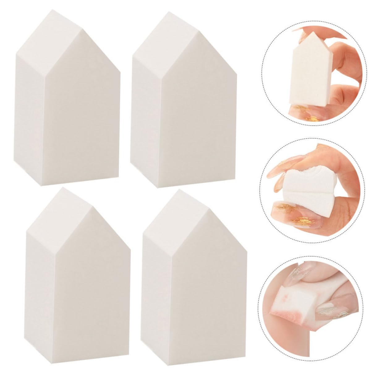 400 Esponjas Para Polvos, Esponjas Para Maquillaje, Esponjas Para Base De Maquillaje, Almohadillas Para Maquillaje, Almohadillas Para Base De Maquillaje