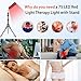 Astarexin Red Lights Therapy for Body Face, 75 LED Light Therapy Panel with Stand, 35W 660nm Redlight and 850nm Near Infrared Light Device for Full Knee Body Pain Relief Skin Care at Home