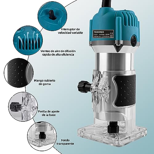 Comparativas de Fresadoras para madera favoritos de las personas. 5 Imagen adicional