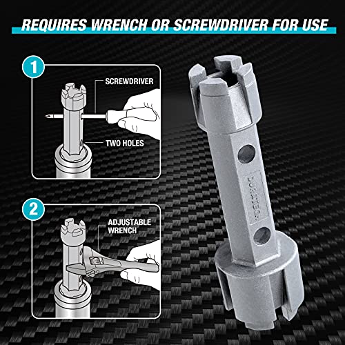 DURATECH Dual Ended Aluminum Wrench