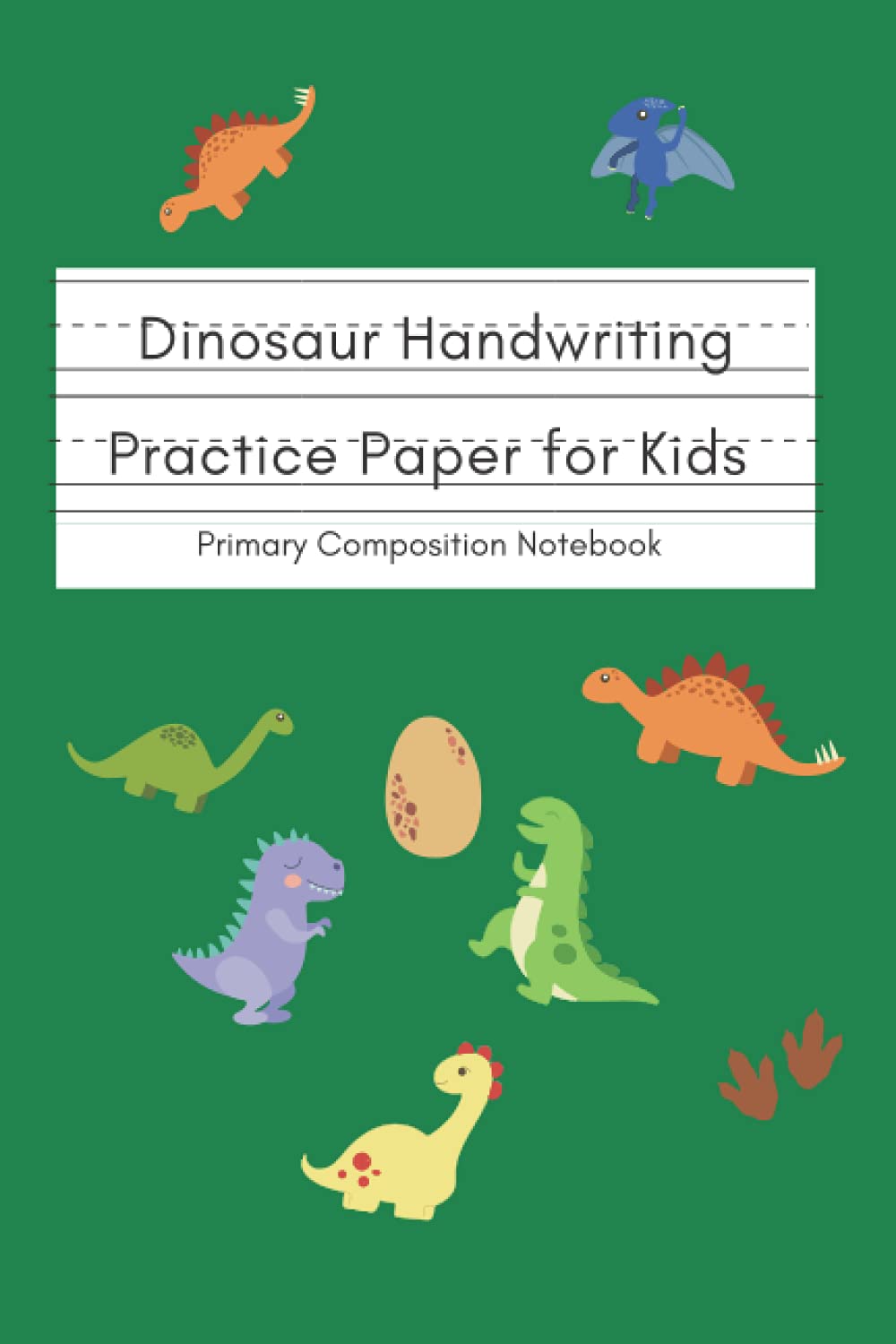 Dinosaur Handwriting Practice Paper for Kids
