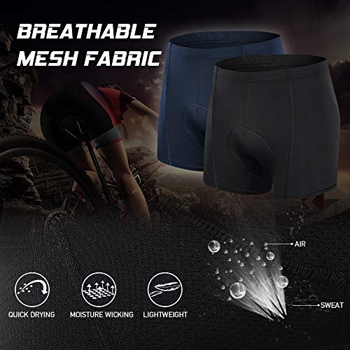 Changxi Homens Ciclismo Underwear 3D Acolchoado Malha Respirável MTB Bicicleta Equitação Ciclismo Cu