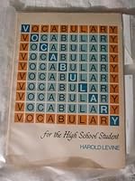 Vocabulary for the high school student 0877204373 Book Cover