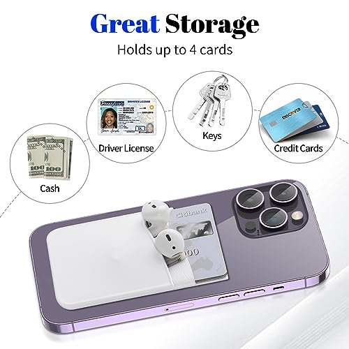 Tarjetero para teléfono celular y cartera de silicona para funda Samsung iPhone 3