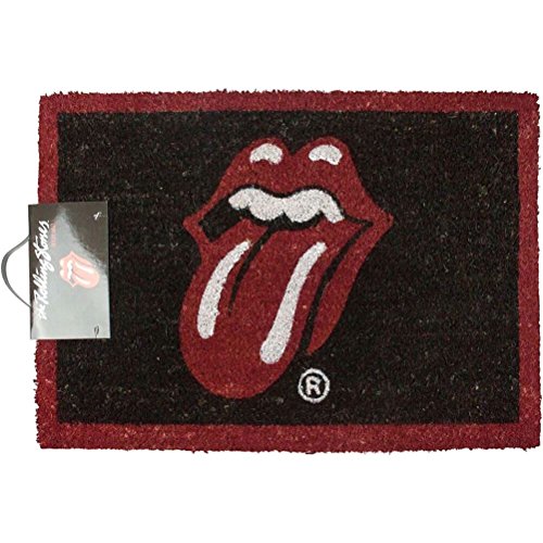 Rolling Stones The Lips Unisex Felpudo Standard, Ver descripción, 40 x 60 cm