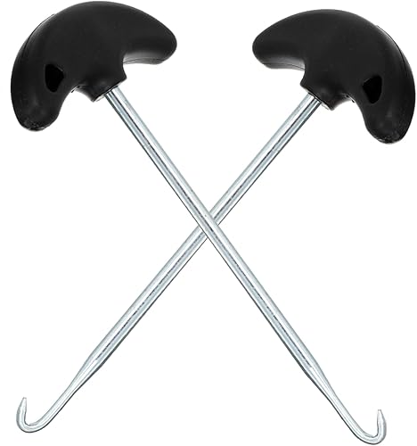 Happyyami 2 unids zapatos apretador arranque ganchos portátil zapatos tiradores de encaje herramienta de ajuste de encaje herramienta de ajuste de