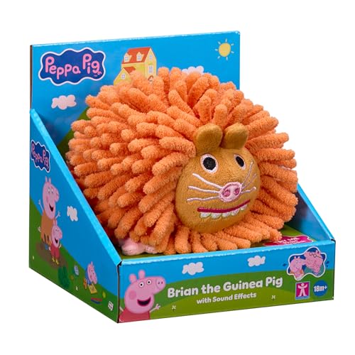 Peppa Pig Brian le cochon d'Inde peluche sonore idée cadeau anniversaire