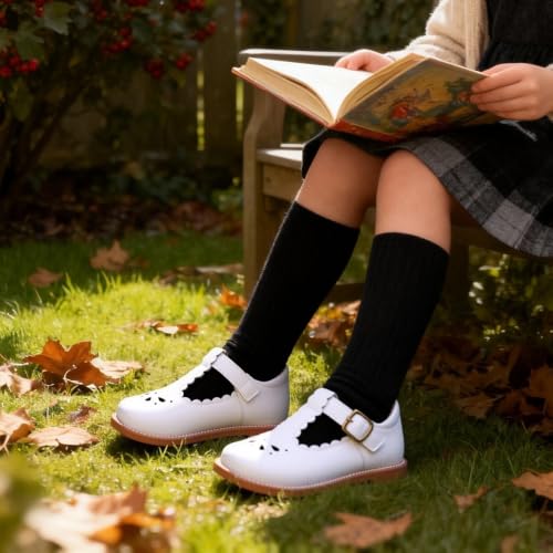 Image of ESTINE Toddler Kids School Uniform Oxford-Little Girls Dress Party Shoes