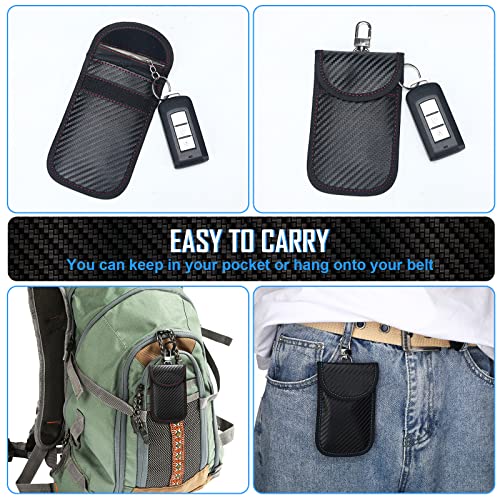 Tallew-Faraday-Key-Fob-Protector-4-Pack-Mini-Faraday-Bags-for-Key-Fob-Car-Security-Anti-Theft-Signal-RFID-Blocker-Protection-Blocking-Pouch-Red-and-Green Ecodrive Master - The Ultimate EV Car Guide & Products