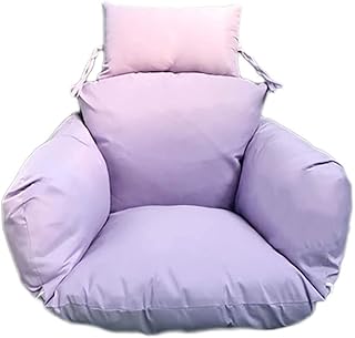 Swing Colgando Cesta Cojín Del Asiento De La Silla,gruesas Nido Grande Algodón De Los Pp Almohadillas Para Sillas Cojín De Asiento De Sillón Estera De La Silla Movible Lavable-f 50x53cm(20x21inch)