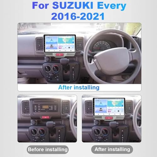 Navigation GPS Suzuki Splash 2008-2012 avec écran Android Auto 8 Nuclear 6G 128G
