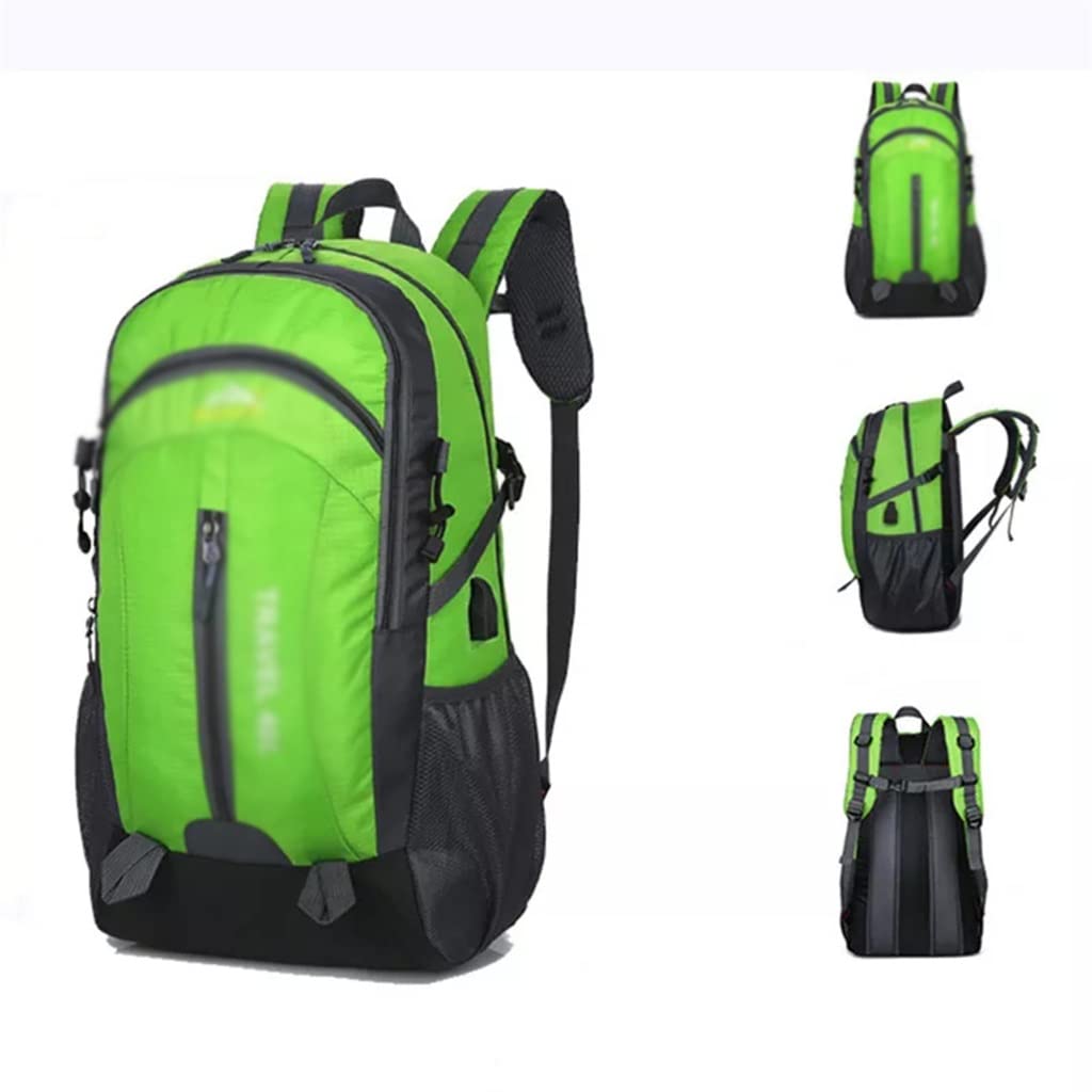 Zaino da Alpinismo da 40 Litri Zaino Traspirante con Presa Zaino da Viaggio Borsa da Alpinismo(C)