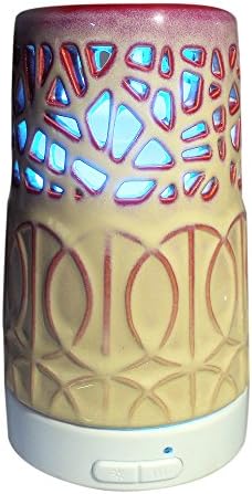 Upgraded Aromatherapy Essential Oil Diffuser Portable Ultrasonic Diffusers Cool Mist Humidifier with 7 Colors LED Lights and Waterless Auto Shut-off for Home Office Bedroom Room