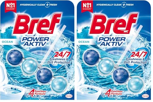 WC Power Aktiv Okyanus Kokulu Klozet Temizleme Topları, 1 x 1 Adet, Okyanus 1, Tekli 2'li paket