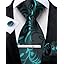 Black and Teal