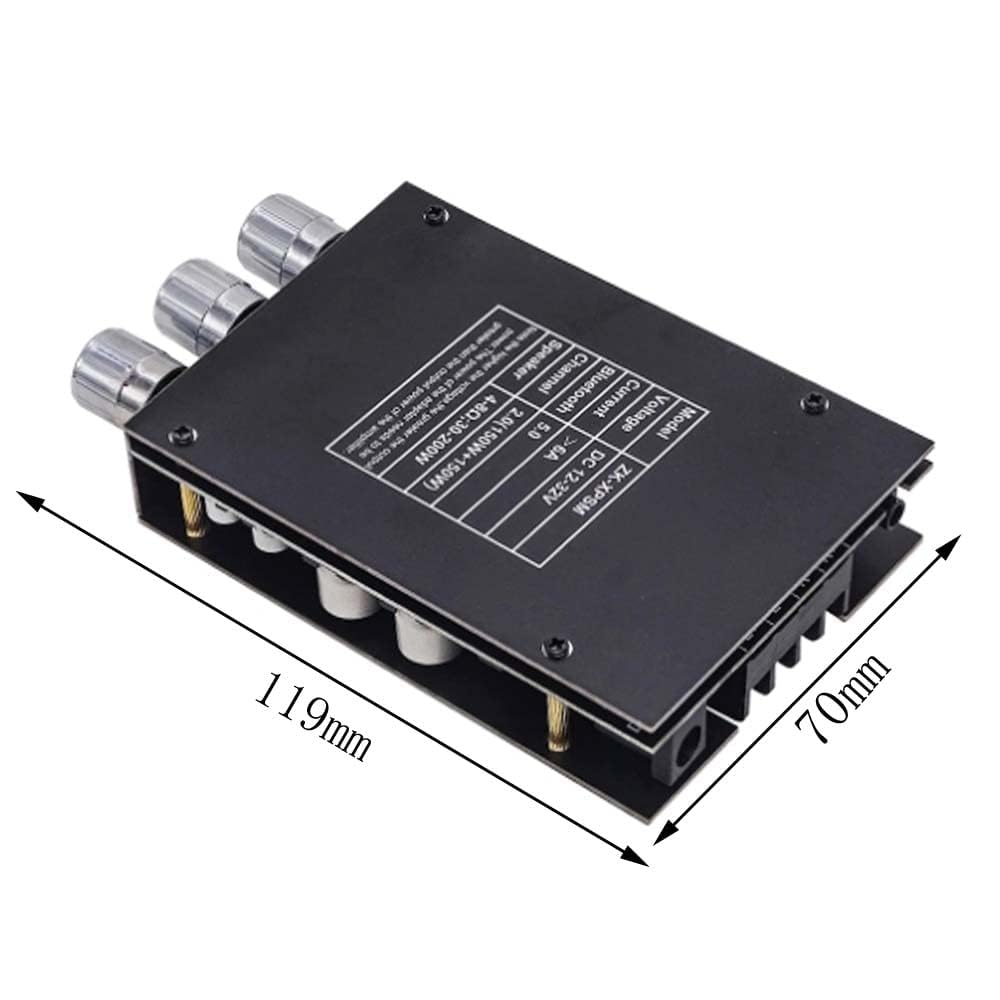 Amazon.com: ZK-XPSM 150WX2 adjustment audio amplifier board module