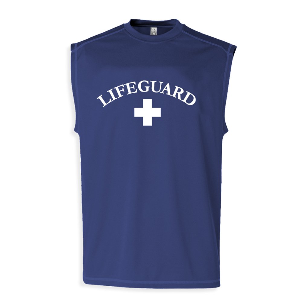 VLX Lifeguard Muscle Tee - Lifeguard Logo