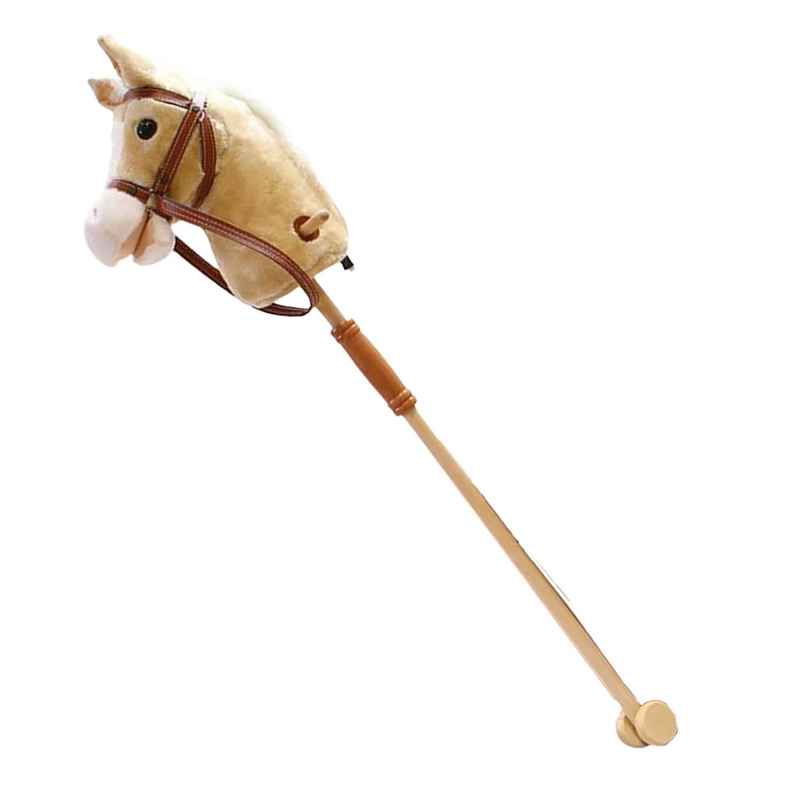 Cavallo in peluche a forma di testa di cartone animato, 100 cm di