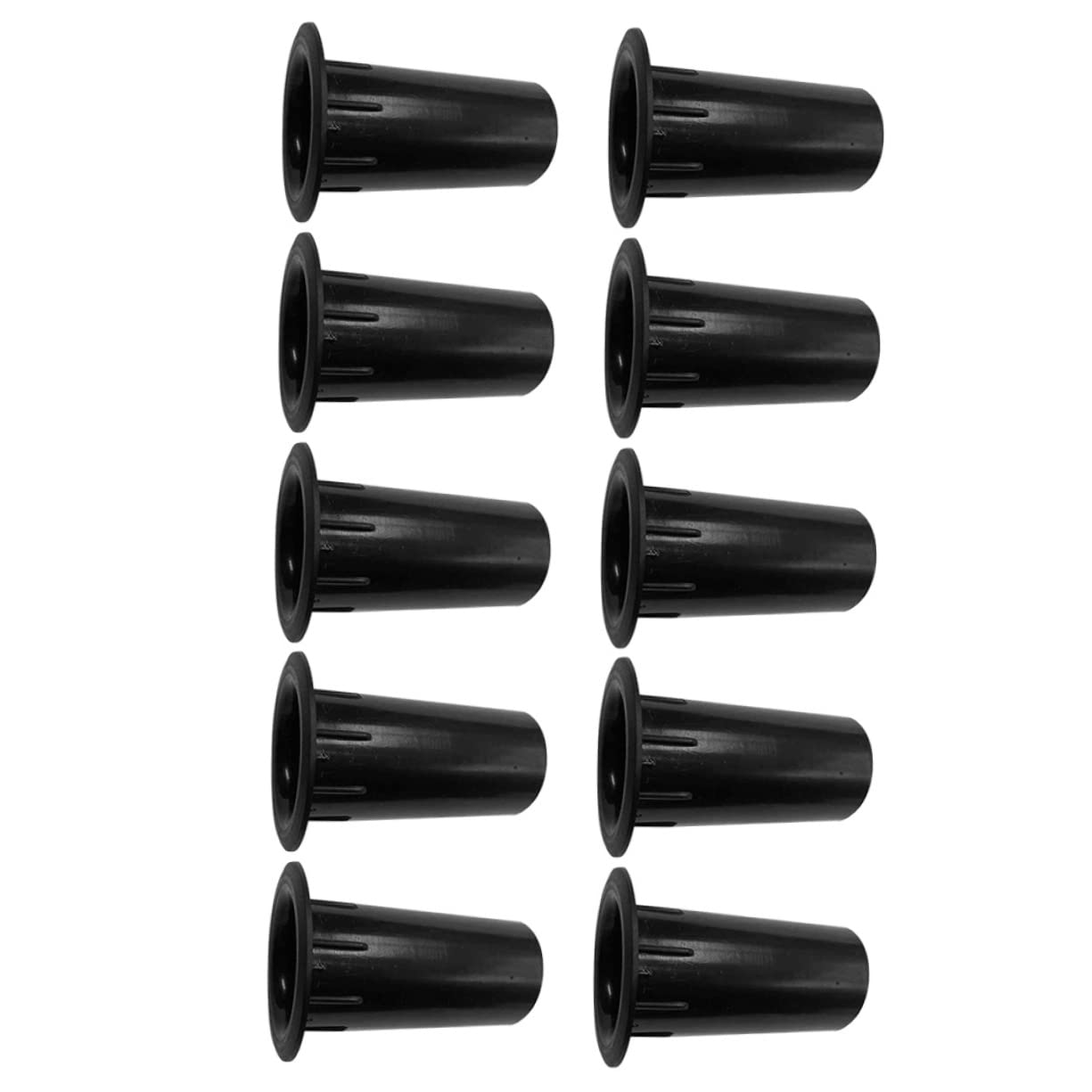 OFFSCH 10pcs Woofer Box Port Tube Bass Speaker Accessory for Improved Home and Car Audio Easy to Install Polished for Safe Use