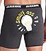 Little Blue House by Hatley Men's Funny Boxer Briefs, Smart Ass, X-Large