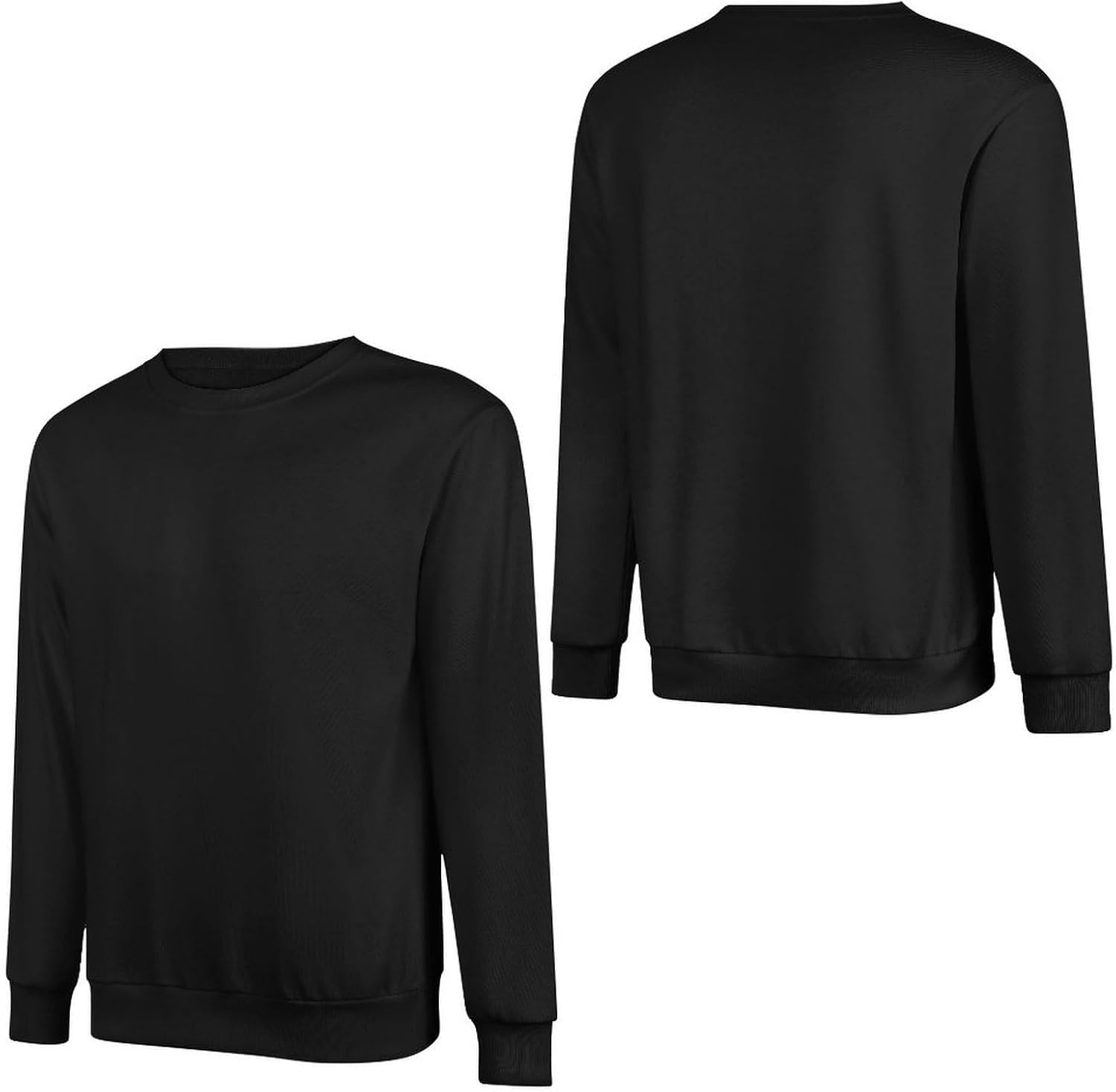 Custom Sweatshirt with Your Image Personalized Crewneck Sweatshirts Hoodie for Women Men Gift, Front & Back Printed - Image 4