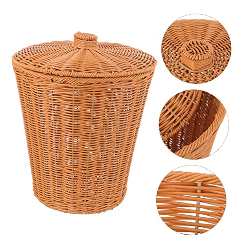 Panier de rangement imitation rotin Cabilock chic et robuste - 5