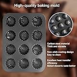 Zoom IMG-2 duoyif teglia muffin per pane Zoom IMG-2 duoyif teglia muffin per pane